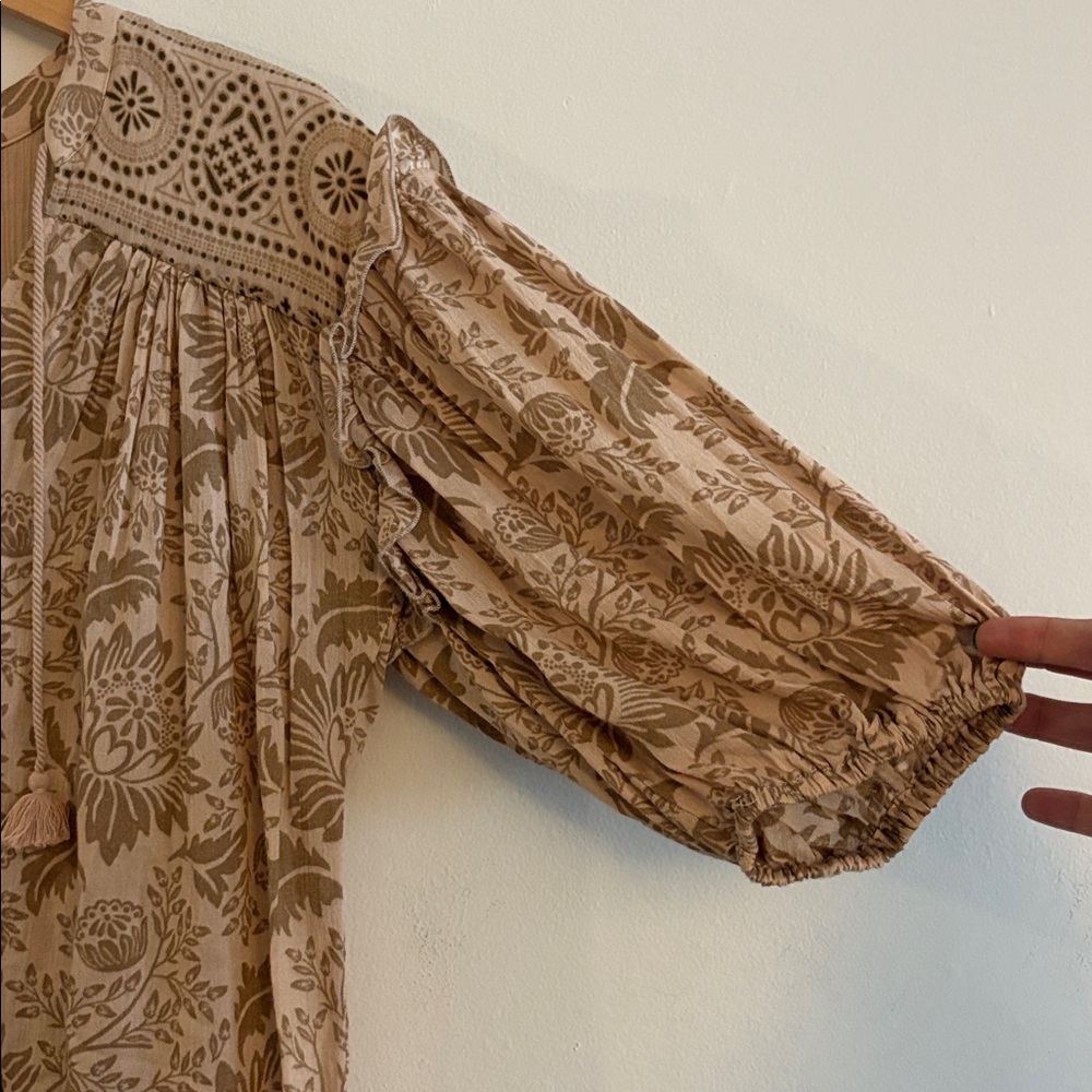 Spell & The Gypsy Lioness Tunic Dress in Smoke Size XS - Picture 3 of 11